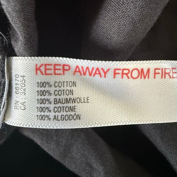 Free People maxi dress tiered halter ruffled cotton boho sleeveless Medium black - Picture 6 of 7